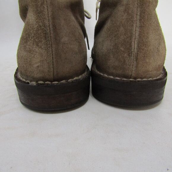 Florentini Baker Mens Size 9.5 Brown Suede Lace Up Dress Shoes main image 9